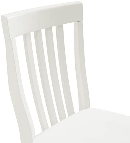 Бар стол Crosley Furniture Schoolhouse (комплект от 2 теми), 24 инча, бял